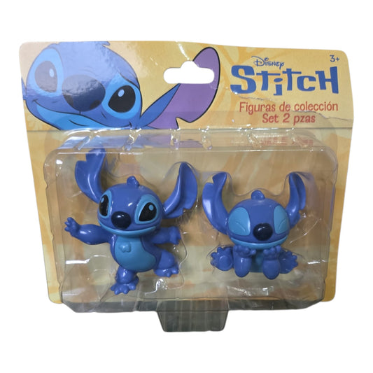 Set de 2 Figuras Disney Stitch Carnival Toys.