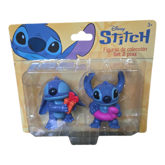 Set de 2 Figuras Disney Stitch Carnival Toys.