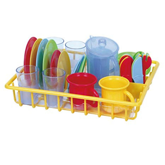 Set de 30 Platos con Escurridor Play.