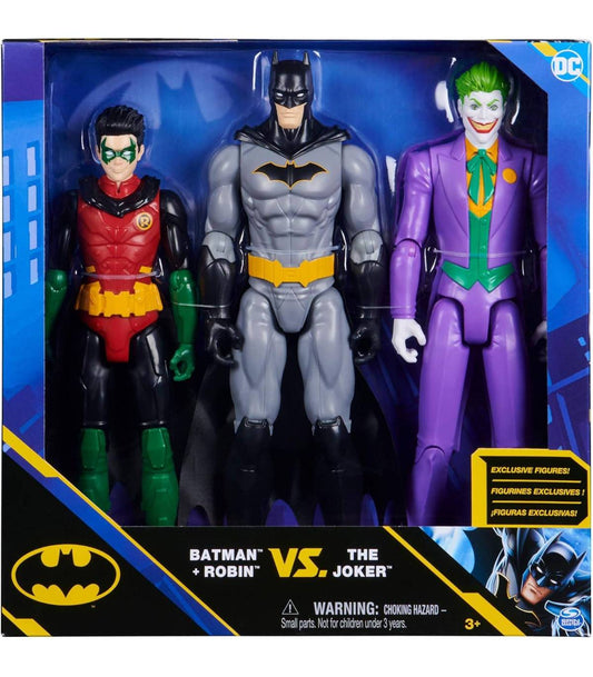 Set de 3 Figuras DC Batman Spin Master.