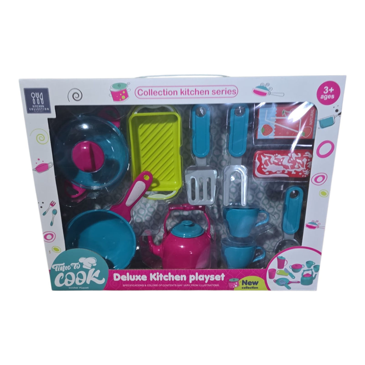Set de Accesorios de Cocina Deluxe Kitchen Collection Time To Cook.