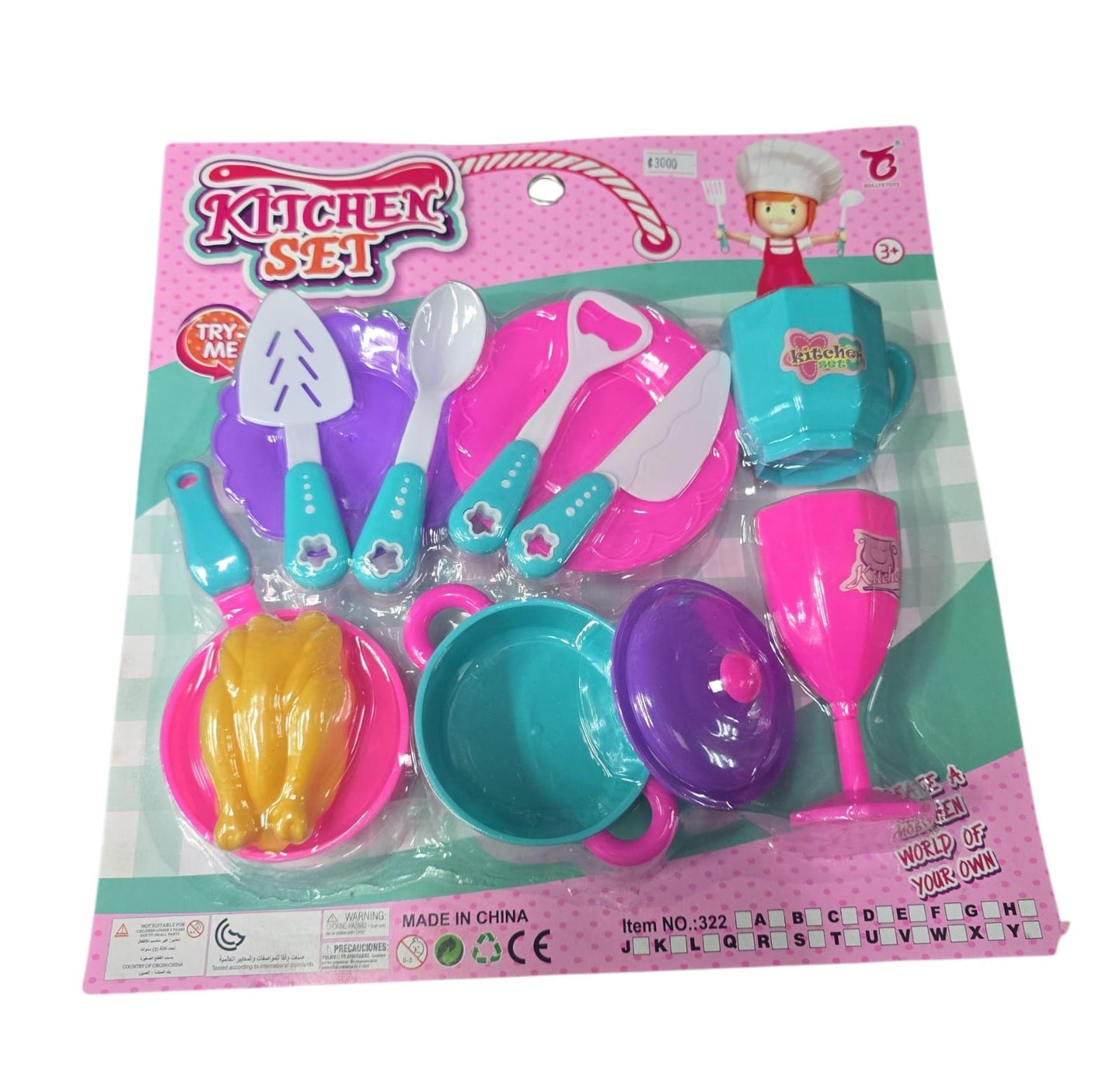 Set de Cocina Bolltetoys.