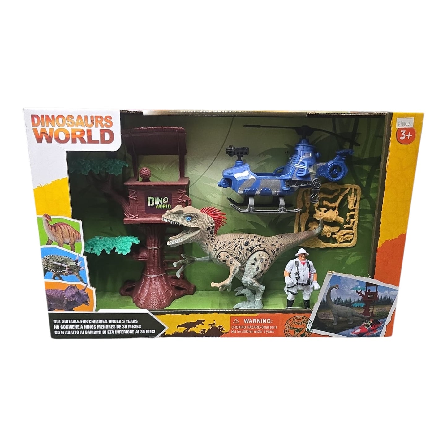 Set de Dinosaurios con Manchas Dinosaurs World.
