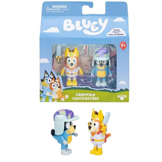 Set de Figura Bluey Fairytale Conte de Fées.