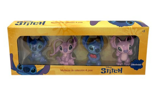 Set de Figuras Disney Stitch 4 Pzs.