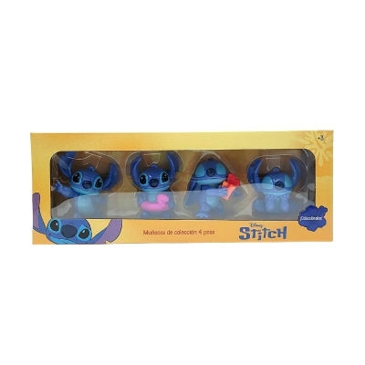 Set de Figuras Disney Stitch 4 Pzs.
