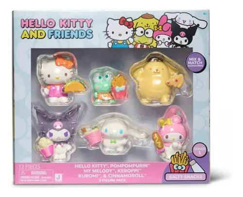 Set de Figuras Hello Kitty y sus Amigos Serie 1.