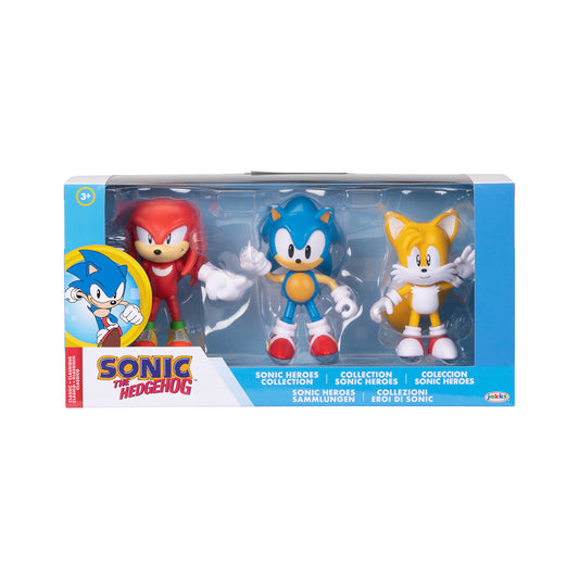 Set de Figuras Sonic The Hedgehog 3 Pack Carnival Toys.