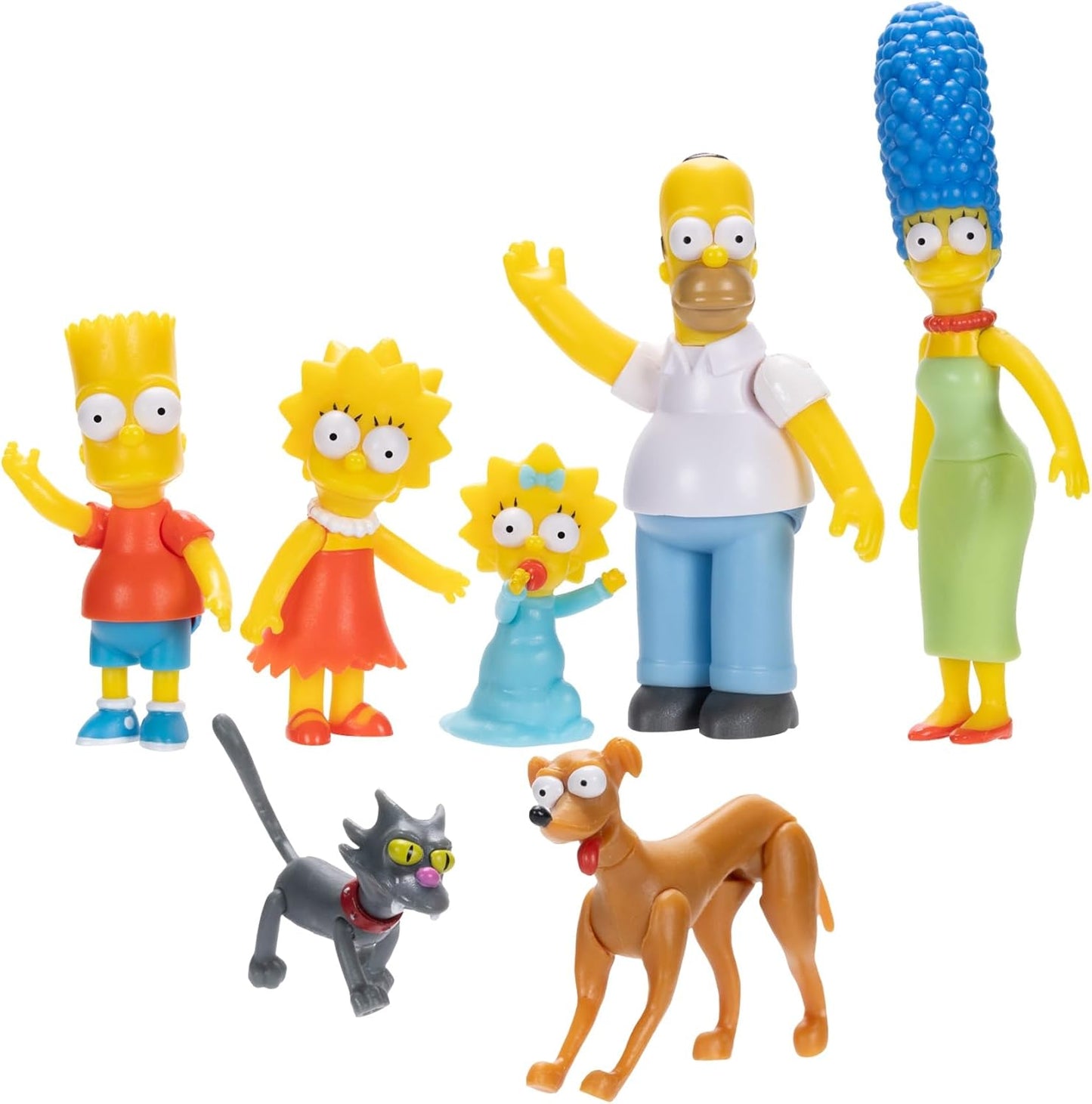 Set de Figuras de Los Simpsons La Familia Jakks.