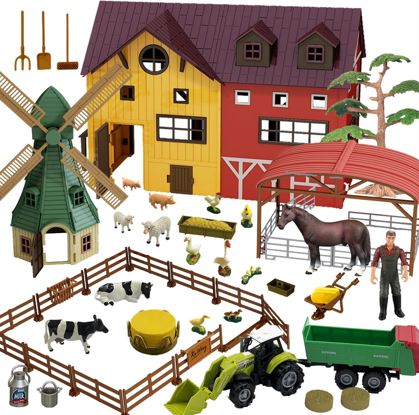 Set de Granja 140 Piezas.