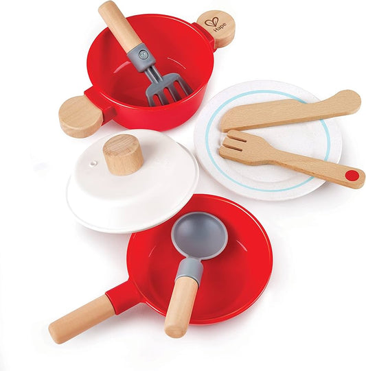 Set de Utensilios de Madera Hape.