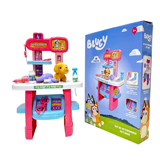 Set de Veterinaria de Bluey Carnival Toys.