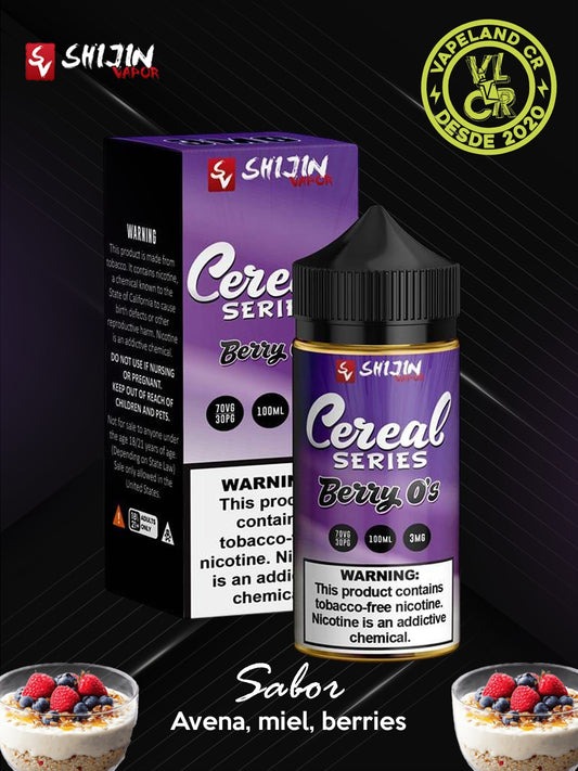Shijin Cereal Series Berry O's 3mg.
