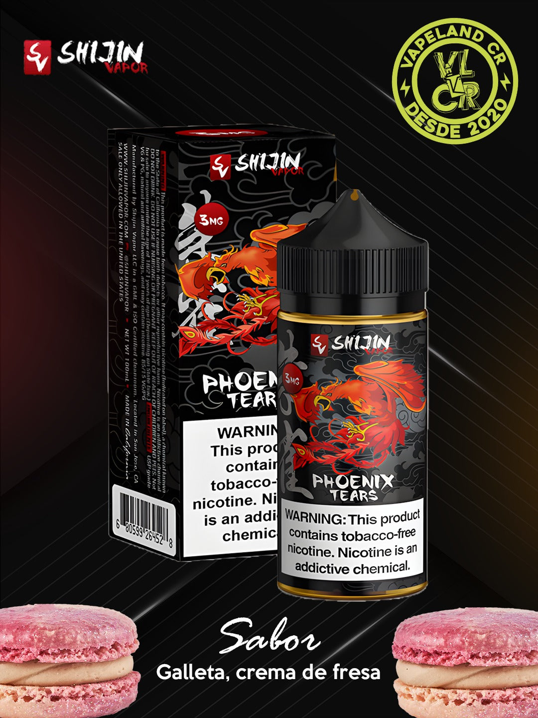 Shijin Phoenix Tears 3mg.