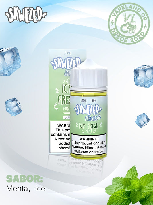 Skwezed Frozen Icy Fresh Mint 3mg y 6mg.