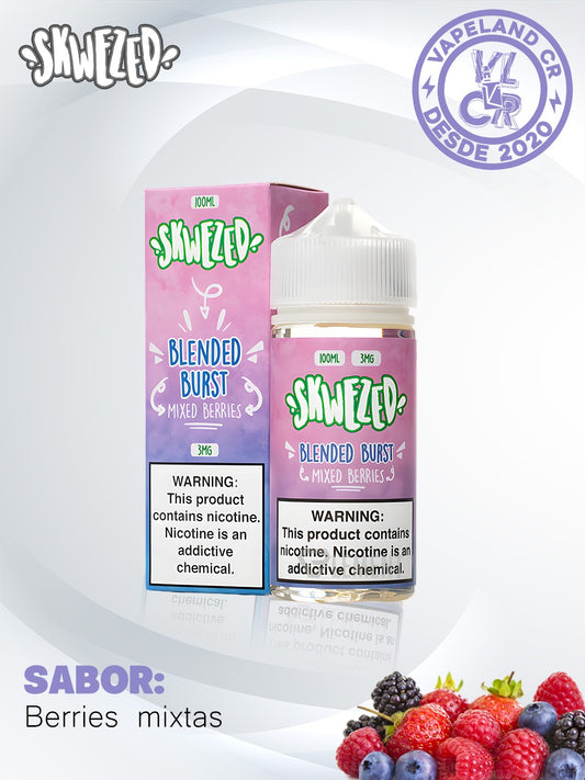 Skwezed Mixed Berries 3mg y 6mg.