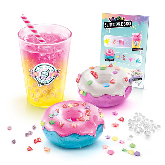 Slime DIY Slime'licious Slime'Presso Donuts Carnival Toys.