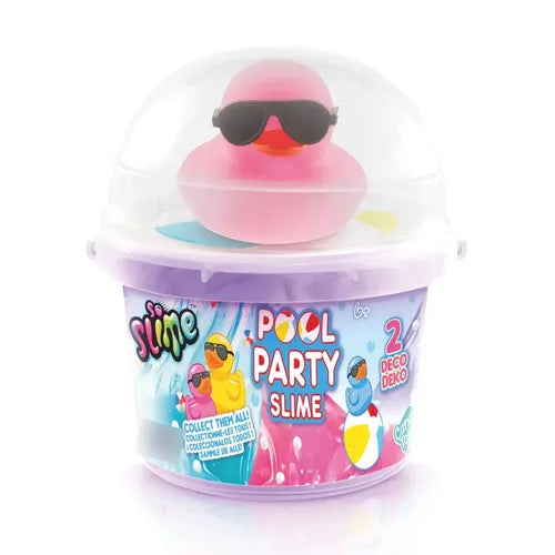 Slime Pool Party Canal Toys Pato Rosado.
