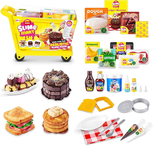 Slime Zuru Mart Carrito de Compras de Snacks.
