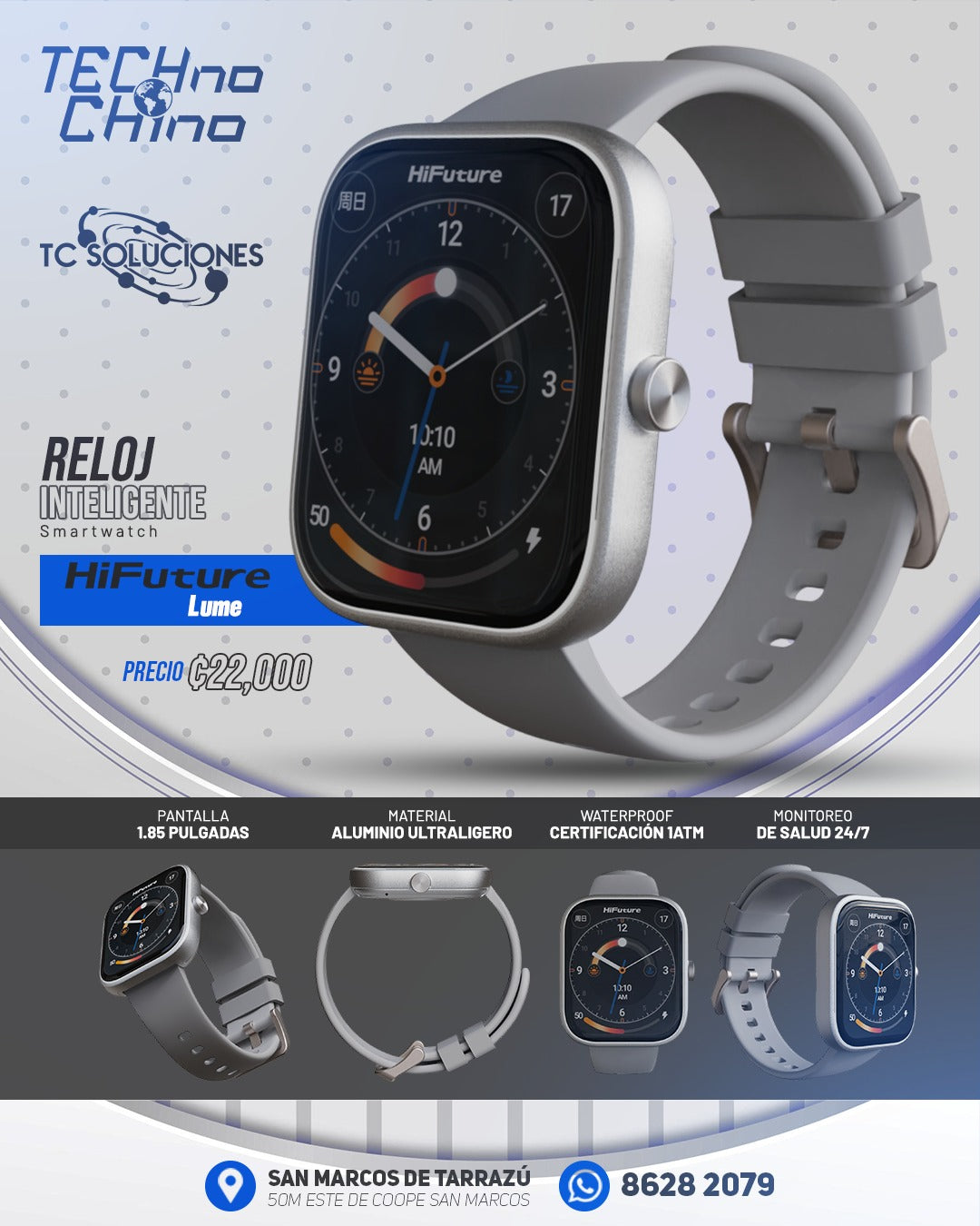 Smartwatch HiFuture Lume.