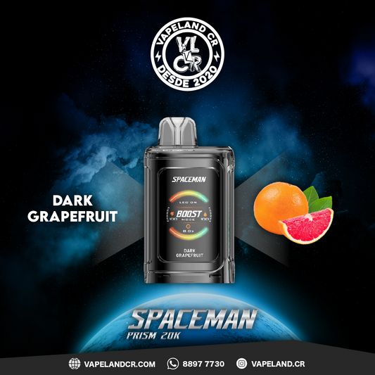 Smok Spaceman Prism Dark Grapefruit 20000 puffs.