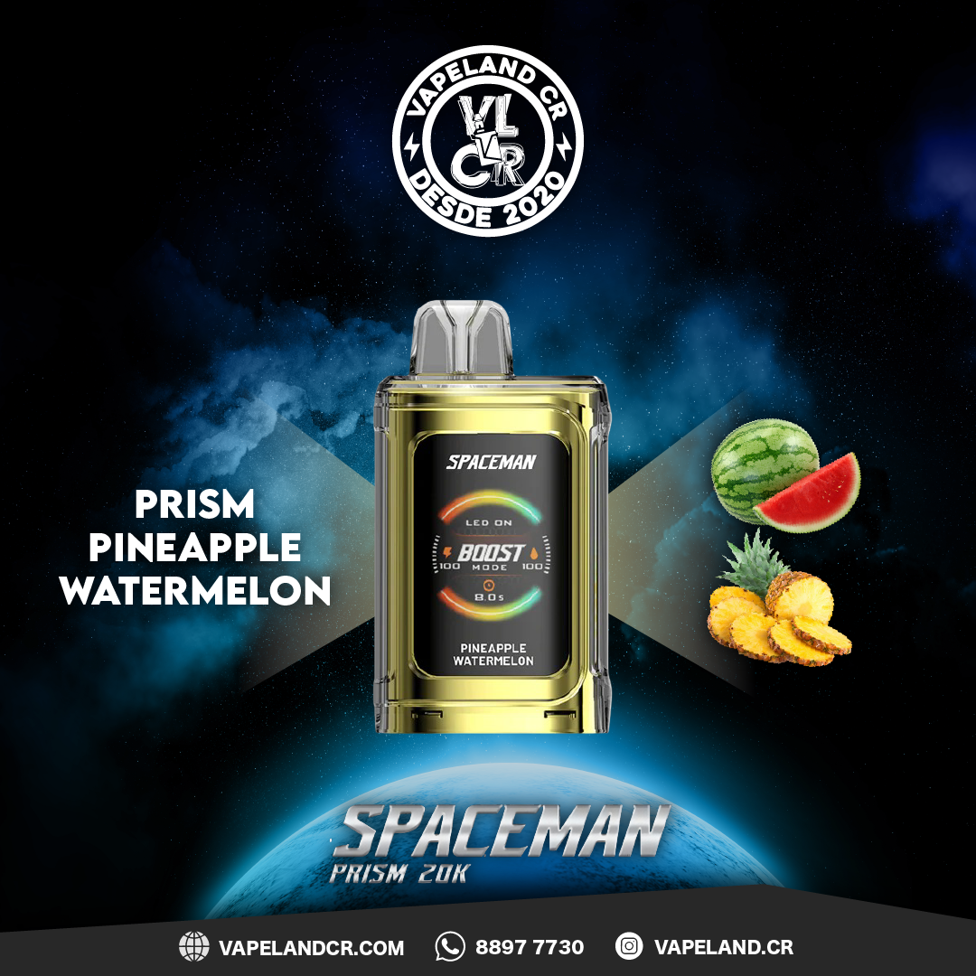 Smok Spaceman Prism Pineapple Watermelon 20000 puffs.