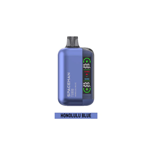 Smok Spaceman Turbo Honolulu Blue 15000 puffs.