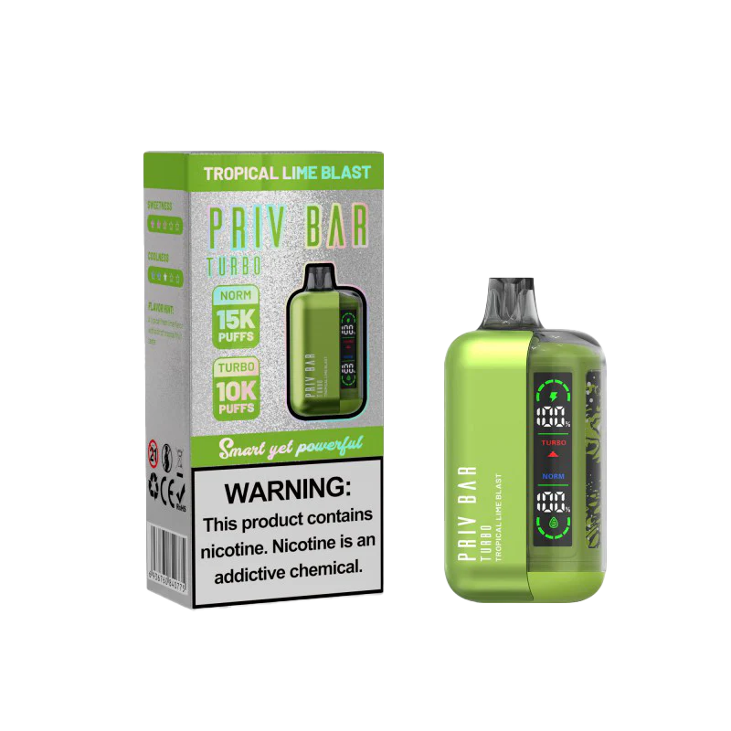 Smok Spaceman Turbo Tropical Lime Blast 15000 puffs.