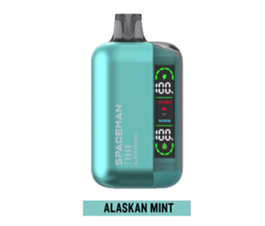 Smok Spaceman Turbo Alaskan Mint 15000 puffs.