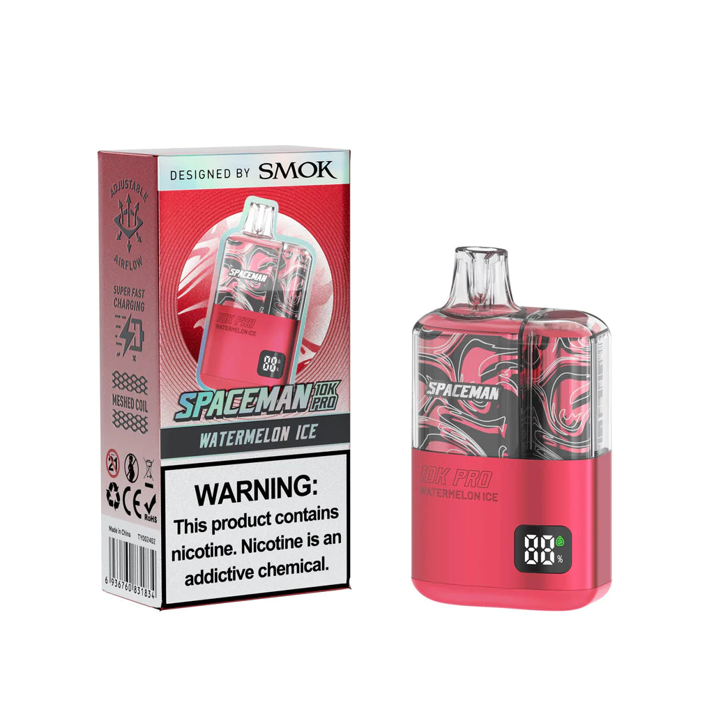 Smok Spaceman Watermelon Ice 10000 puffs.