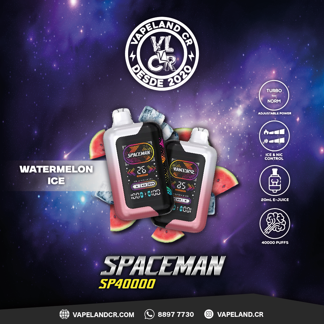 Smok Spaceman Watermelon Ice 40000 puffs.