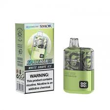 Smok Spaceman White Grape Ice 10000 puffs.