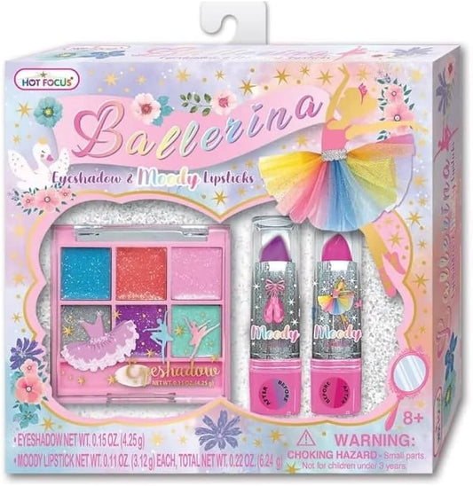 Sombras y Labiales Brillantes de Bailarina Hot Focus.