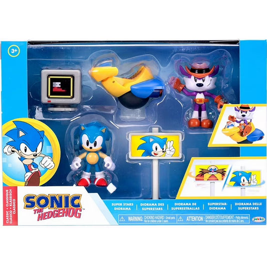 Figura Sonic The Hedgehog Sonic Vs Fang Jakks.