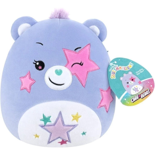 Peluche Squishmallows Care Bears Dazzling Starlight Bear.