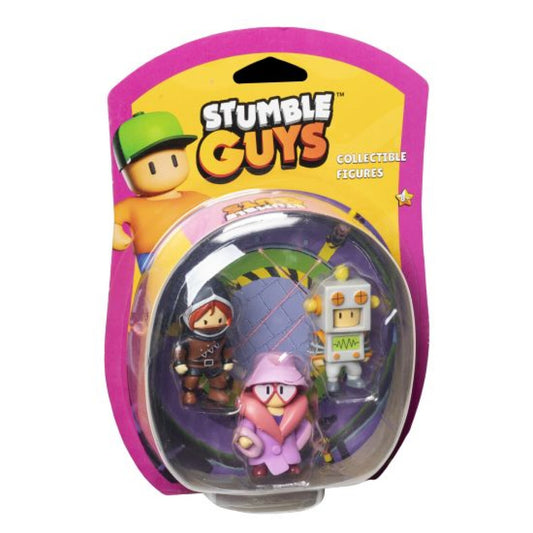 Stumble Guys Collectible Figures 3 Pack.