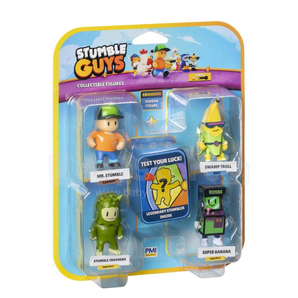 Stumble Guys Collectible Figures 5 Pack.