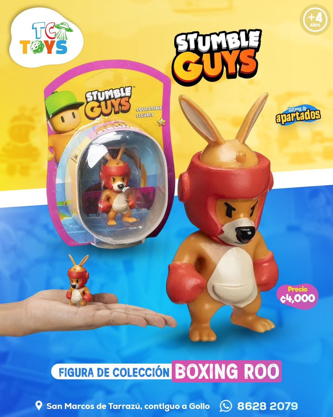 Stumble Guys Collectible Figures Canguro.