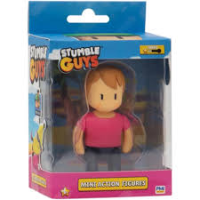 Stumble Guys Mini Action Figures Básico Mujer.