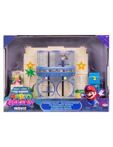 Super Mario Galxy Movie Galaxia Puerta Celestia.