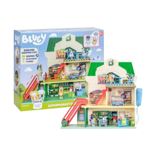 Supermercado de Bluey con Sonidos Moose.