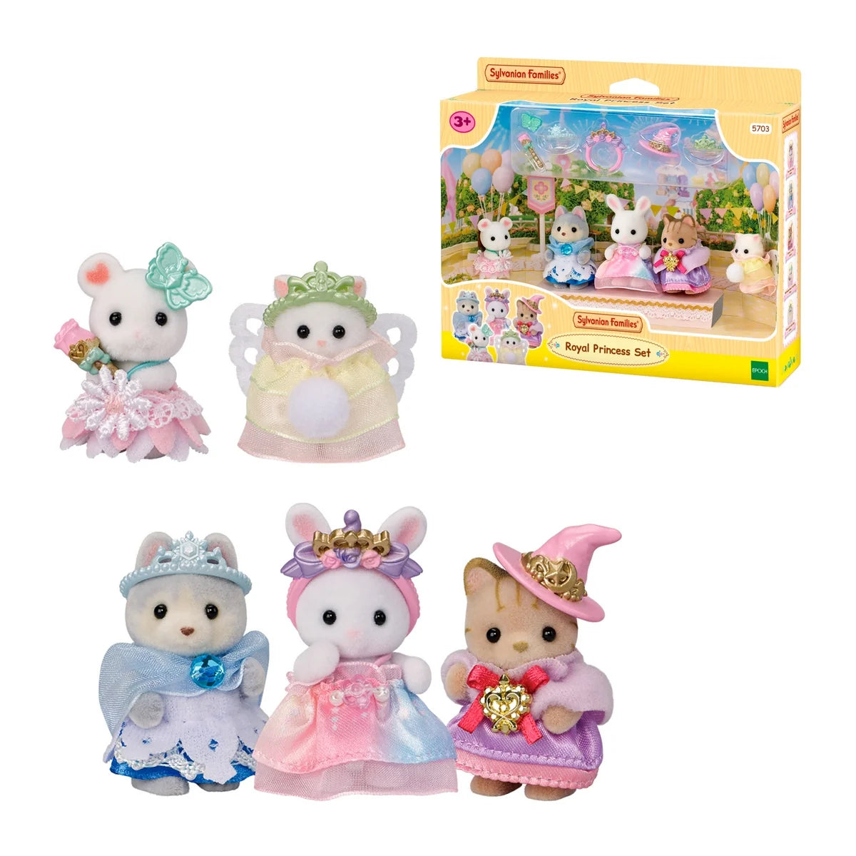 Sylvanian Families Conjunto de Princesa Real.