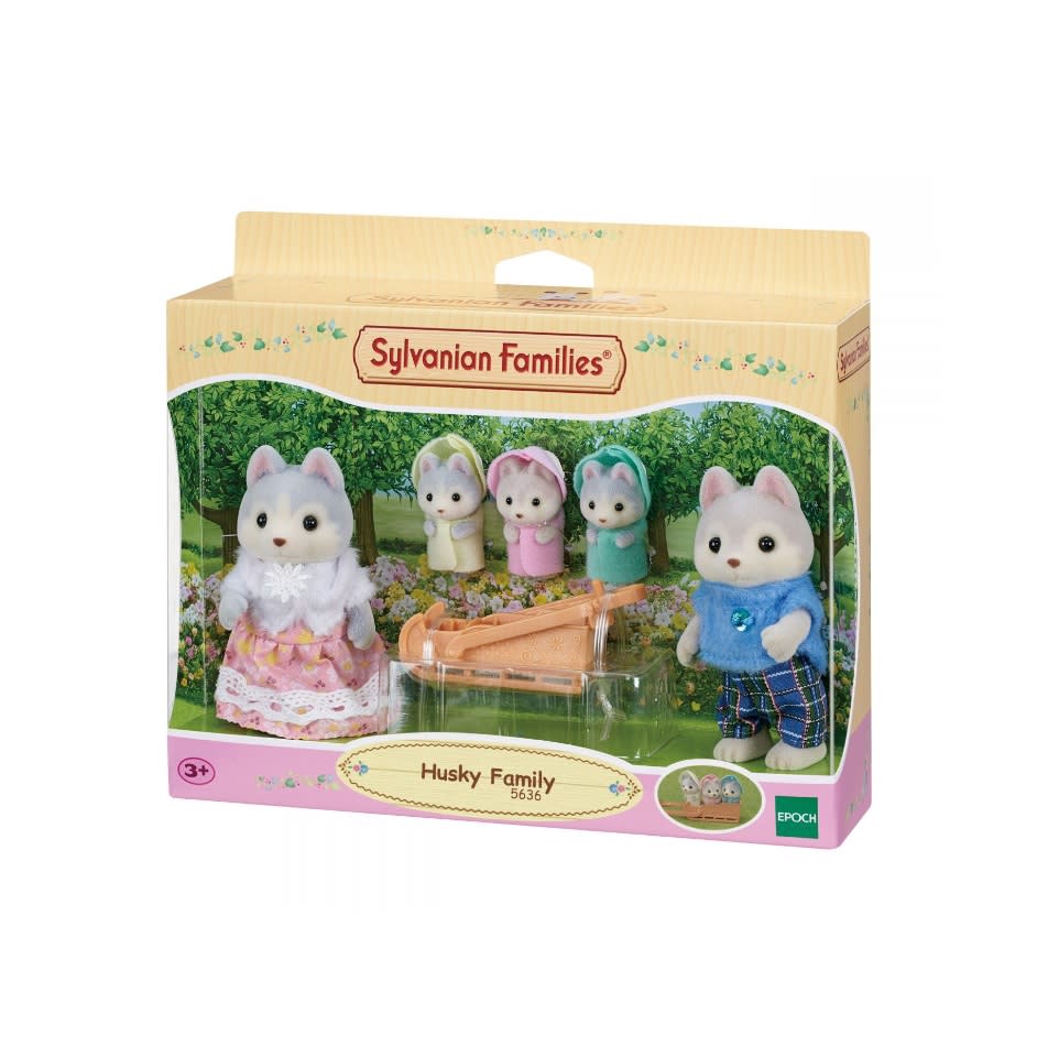 Sylvanian Families Familia Husky.