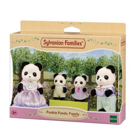 Sylvanian Families Familia Panda Pookie.