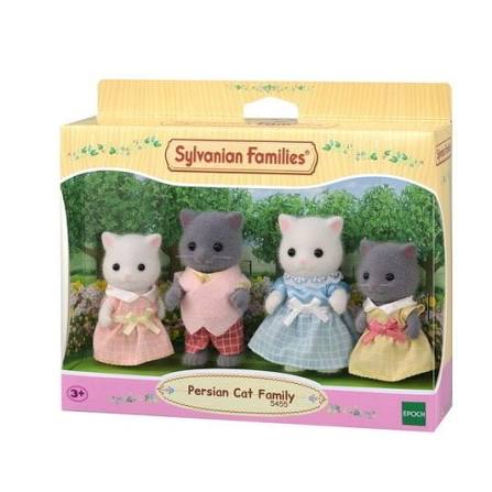 Sylvanian Families Familia de Gatos Persa.