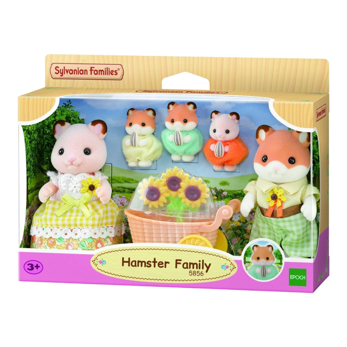 Sylvanian Families Familia de Hamster.
