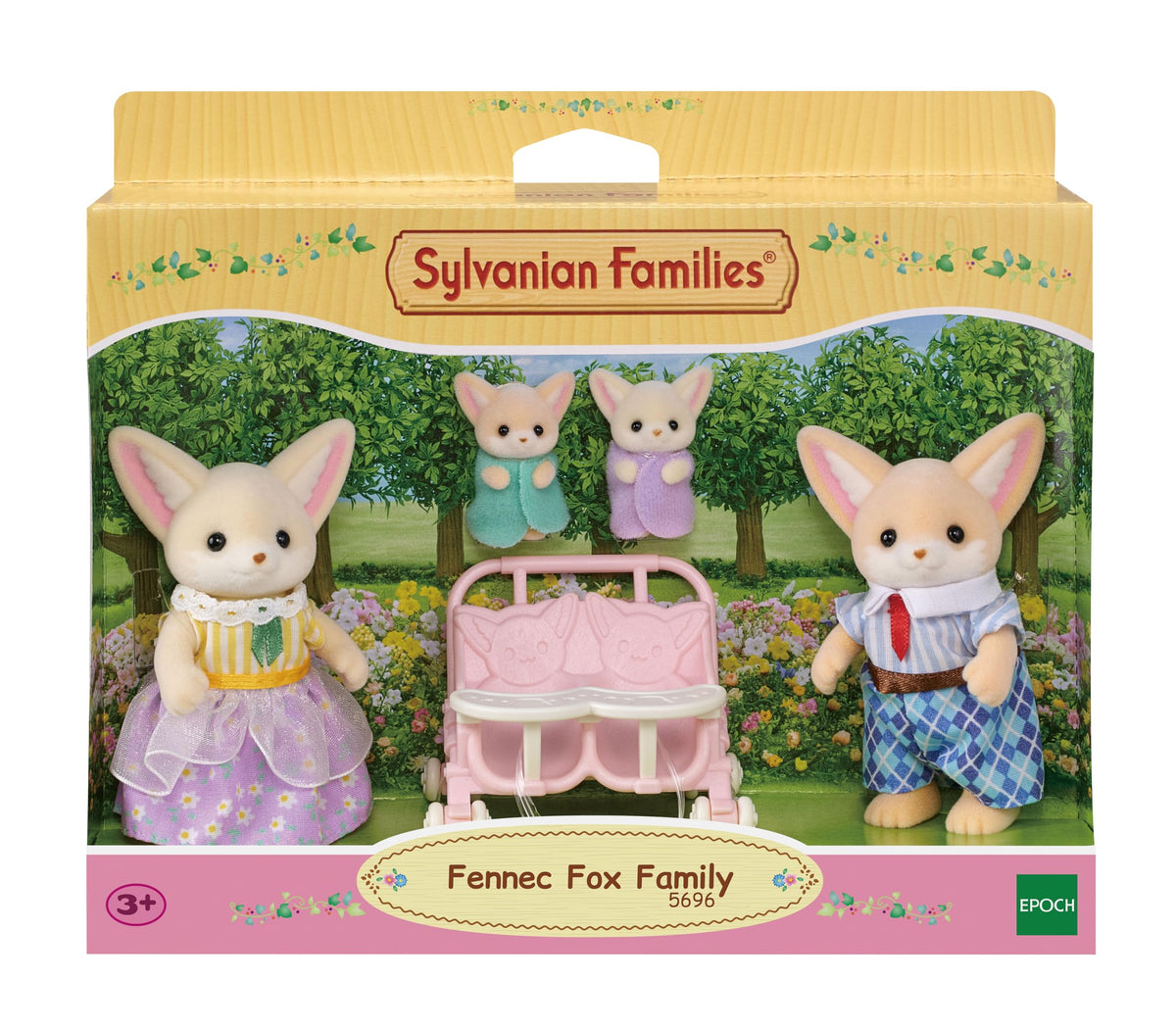 Sylvanian Families Familia de Zorros Fennec.