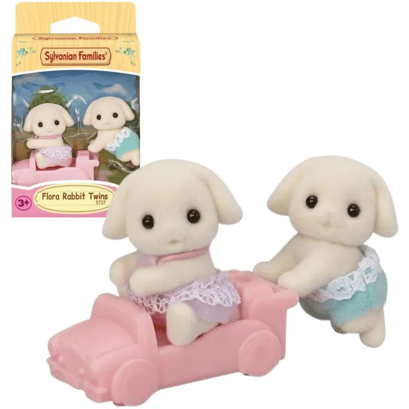Sylvanian Families Gemelos Conejo Flora.