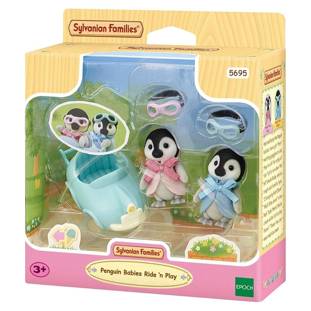 Sylvanian Families Pingüinos Jugando.