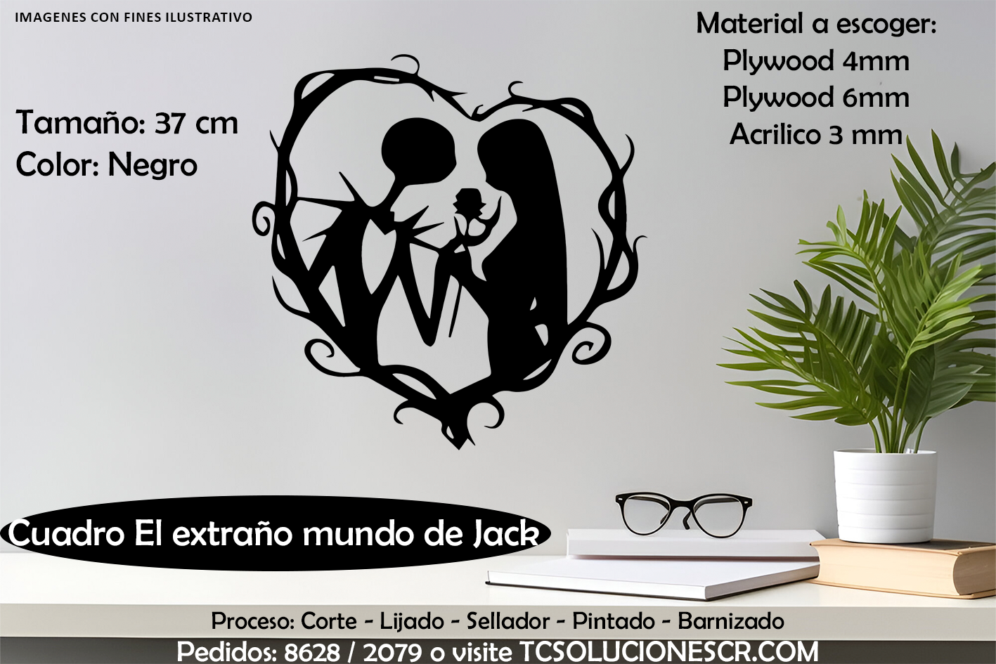 Cuadro El Extraño mundo de Jack 1